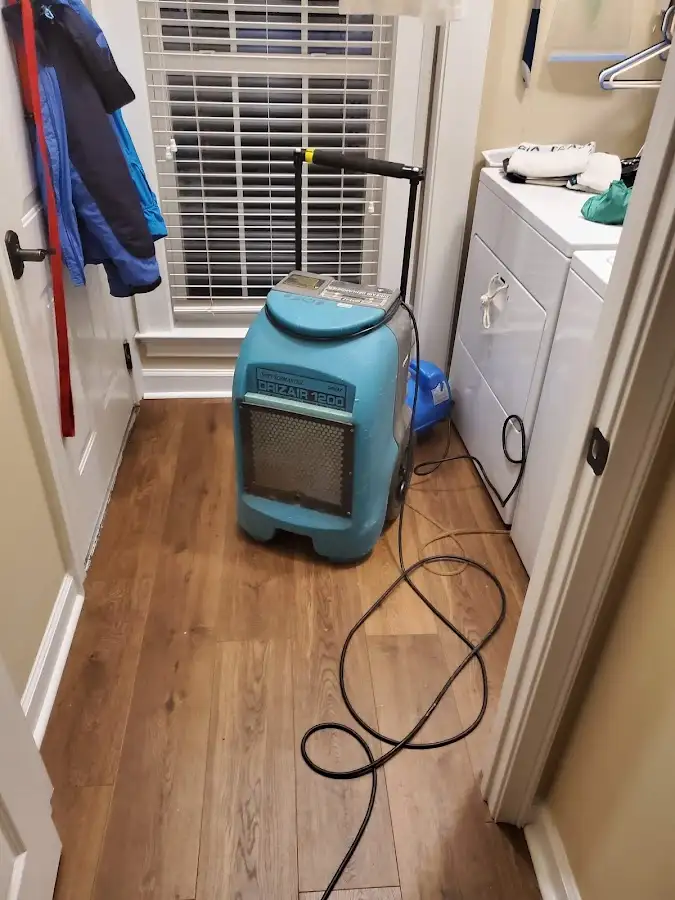 Commercial dehumidifier deployed for Flood Damage Cleanup in Royse City
