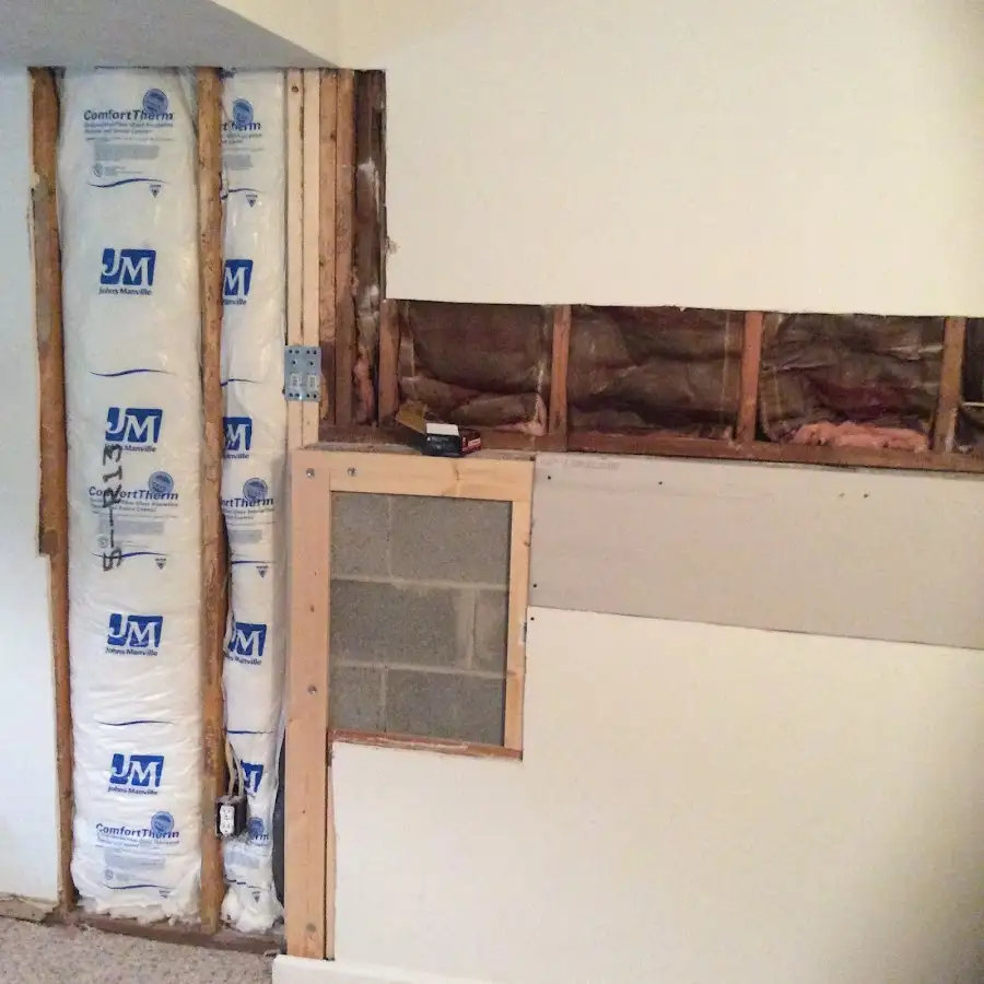 Wall insulation replacement during Odor Removal & Deodorization in Royse City